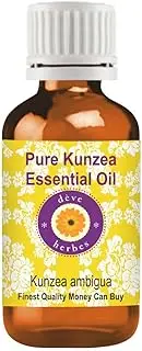 Deve Herbes Pure Kunzea Oil (Kunzea ambigua) Natural Therapeutic Grade Cold Pressed 5ml (0.16 oz)