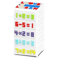 在飛比找momo購物網優惠-【魔法腳印】童趣益智積木拼圖五層玩具收納櫃-英文數字(拆開即