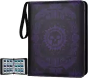 9-Pocket Card Binder for MTG,720 Double Sided Pocket PU Trading Collection Binde