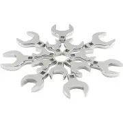 1/2? DR. JUMBO SAE CROWFOOT WRENCH SET 14-PIECE 9721A SUNEX TOOLS 9721A