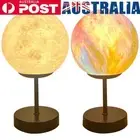 3D Moon Lamp Minimalism Moon Sleeping Light Rechargeable for Home Bedroom Decor