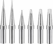 [Yanecty] Soldering Iron Tips Replacement Weller ET Series for WE1010NA WE1010 WCC100 WES50/51 WESD51 Soldering Station, PES51 LR21 Soldering Pen Soldering Tips (6)