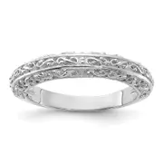 14k White Gold Anniversary Band