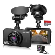 Dash Cam for Cars Front and Rear 1080P Full HD In Car Camera Dual Lens Dashcam