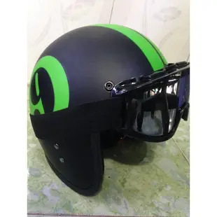 Combo Dammtrax 3.4 頭盔和 UV500 旅行者防護眼鏡