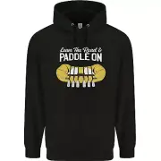 Paddle On Funny White Water Rafting Dinghy Childrens Kids Hoodie