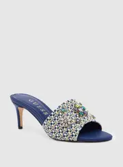 GUESS Women's Blue Weekful Heels Size: 10