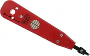 OSALADI Ethernet Punch Down Tool Multi Functional Crimping Device for Efficient Cable Insertion Homes Offices Durable Construction for Ethernet Cable Repair