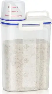 TBMax Rice Storage Bin Cereal Containers Dispenser With BPA Free Plastic + + Cup