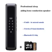 1pc Sleep - Aiding Bone - Conduction Bluetooth Smart Speaker With 16G TF Card