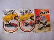 Zee Toys Mini Macks Wheel Loader, Yellow. Sealed Package, 1981 Hong Kong +2 (B)