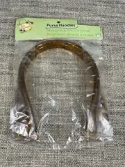 Purse Handles Dritz Bag Boutique 7" x 5.25" Sassy Bags Amber Plastic