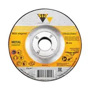 SIA Abrasives Grinding Disc, 8933 Series, 125X6X22.2 Inox/Steel Bonded