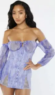 NEW Savage X Fenty Watercolor Corset Dress (Medium) SOLD OUT!!!