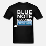 NEU BLUE NOTE RECORDS LABEL JAZZ MUSIC 男士新款 T 恤