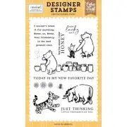 Echo Park ~ THE HOUSE AT POOH CORNER ~ How Lucky Am I ~ Puffy Stickers