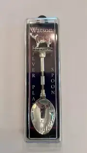 Vintage Watsons Saint Bernard Dog Silver Plated Spoon Collector UK Memorabilia
