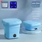 Folding Washing Machine Sock Barrel Portable Washing Machine for Dehydration New