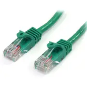 StarTech.com 1 m Green Cat5e Snagless RJ45 UTP Patch Cable - 1m Patch Cord - First End: 1 x RJ-45 Network - Male - Second End: 1
