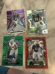 Micah Parsons Card Numbered 8/299 And 3 Cards