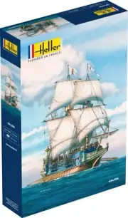 Model Ship Mounted Model Kit Mounting Heller Galion 1:200