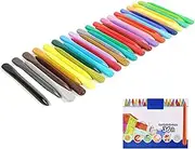 Gel Colors Crayons - Paraffin Crayon Color Box, Colour Peps Gel Crayon | Art Non Toxic Twistable Crayons Set, Artist’s Multi Colour Caryon Pencils for Drawing, Arts, Coloring Books