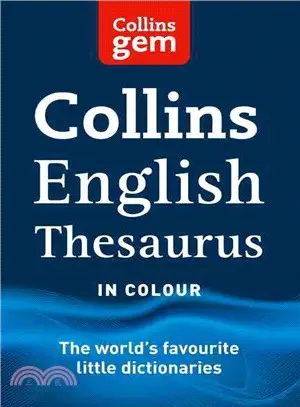 Collins Gem - Collins Gem English Thesaurus [Seventh edition]