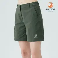 在飛比找蝦皮商城優惠-【Hilltop山頂鳥】抗UV吸濕快乾彈性短褲 女款 綠｜P