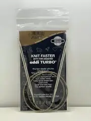 Skacel Knit Faster Addi Turbo 32" Circular Knitting Needle Size 9