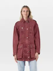 Isabel Marant Étoile Purple Denim Joanna Jacket