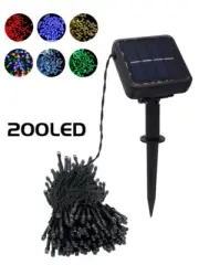 50/200 LED Solar Power Copper Fairy String Light Lawn Lamp Party Christmas Light