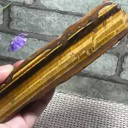 Natural tiger's-eye rough raw stone rock specimrn mineral Madagascar 440g F53