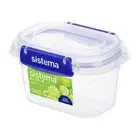 Sistema 400ml Rectangle Klip It Plus Food Storage Container Air Tight Leak Proof