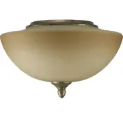Quorum 2386-9158 Salon 11.75" 2-Light Ceiling Fan Light Kit in Mystic Silver