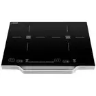 Pemberly Row Portable Dual Burner Induction Cooktop with Handle