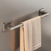 Self-adhesive Towel Bar No Drilling Bathroom Shelves New Bathroom Organizer Household grey 40cm