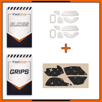 FeetGlide Mouse Skates & Grip Tape Bundle for Razer Basilisk V3 / Basilisk 35K