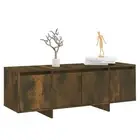 Tv Cabinet Smoked Oak 120X30x40.5 Cm Engineered Wood oak TV Stands & Entertainme