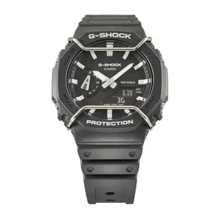 CASIO 卡西歐 G-SHOCK 啞光金屬雙顯手錶 GA-2100PTS-8A