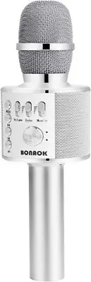 BONAOK Wireless Bluetooth Karaoke Microphone,3-in-1 Portable Handheld karaoke Mi