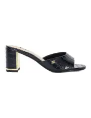 [Dune London] Moons Slip-on Heel in Black