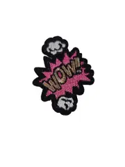 WOW! Patch/Badge High Quality Iron-On Sew-On