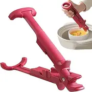 Kitchen Tongs - Serving Tongs | Hot Plate Gripper | Heat Insulation Clip | Cooking for Kitchen, BBQ, Grill & Serving ? Heat-Resistant, Non-Slip Grip, Food-Grade for Hot Pot & Buffet Use