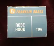 Franklin Brass Robe Hook