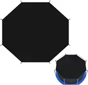 Trampoline Shade Cover, 12ft Trampoline Tent Cover Trampoline Sun Protection Cover Sun Protection Trampolines Canopy, for Outdoor Anti-UV Trampoline Accessories