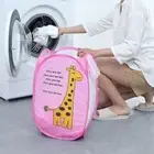 Pop Up Mesh Laundry Basket Sorting Basket Laundry Dirty Basket Storage Box