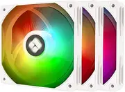 Thermalright TL-C12CW-X28-S X3 CPU Air Fan ARGB Case Cooler Fan, PWM Silent Computer Fan,Thickness is 28mm, up to 1550RPM Speed Cooling Fan,PC Cooling Fan for CPU Cooler and Chassis,3-Fan Packs