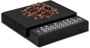Coffee Scale with Timer, 2kg/0.1g Accurate 3 Modes pe-C Rechargeable Portable Digital Scale for Espresso and Pour Over Coffee with Silicone Insulation Cover