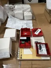 Qty 3 Fire Alarm Station KAC Fire Alarm Company Mcp3A New As Shown Glass Window
