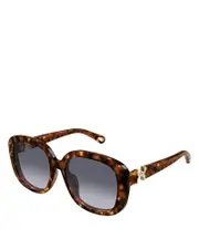 Chloe Marcie Squared Sunglasses, 56mm